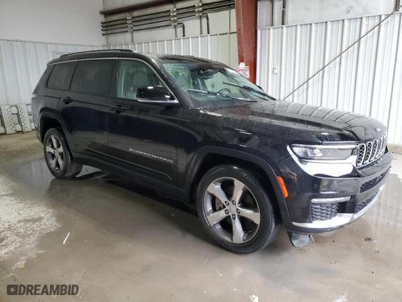 2021 Jeep Grand Cherokee L Limited with VIN 1C4RJKBG3M8208259, listed as a Copart auction lot 43360065 with 40,455 mi miles and Clean Title. Bid and sale history available at carsss.com. Image 4.