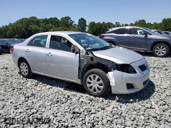 2010 Toyota Corolla with VIN 2T1BU4EEXAC533795, listed as a Copart auction lot 61817185 with 93,322 mi miles and Salvage title. Bid and sale history available at DreamBid. Image 4.