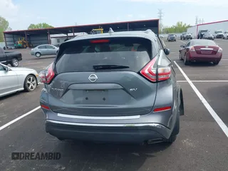 2017 Nissan Murano SV with VIN 5N1AZ2MG5HN193205, listed as a IAAI auction lot 41994619 with 85,509 mi miles. Bid and sale history available at carsss.com. Image 16.