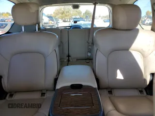 2020 Nissan Armada Platinum with VIN JN8AY2NF0L9360461, listed as a Copart auction lot 81579324 with 129,982 mi miles and Salvage Title. Bid and sale history available at carsss.com. Image 10.