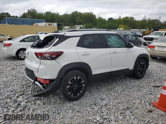 2021 Chevrolet TrailBlazer LT with VIN KL79MPS29MB116923, listed as a Copart auction lot 66170733 with 28,324 mi miles. Bid and sale history available at carsss.com. Image 3.