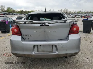 2014 Dodge Avenger SE with VIN 1C3CDZAB4EN173234, listed as a Copart auction lot 52251535 with 44,820 mi miles and Salvage Title. Bid and sale history available at carsss.com. Image 6.