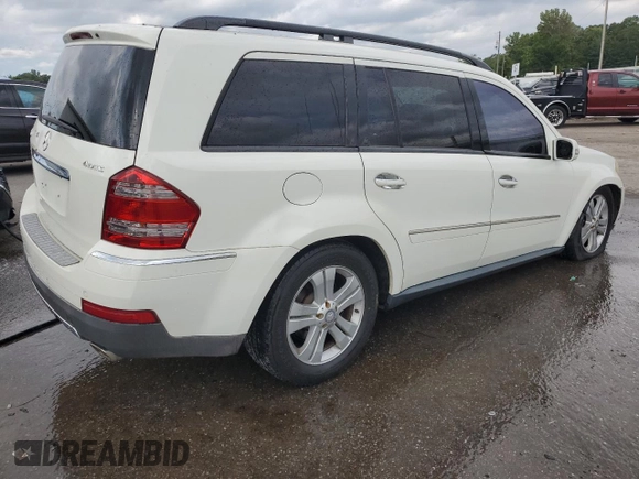 2008 Mercedes-Benz GL-Class 4.6L with VIN 4JGBF71E58A336416, listed as a Copart auction lot 69303964 with 215,984 mi miles and Salvage Title. Bid and sale history available at carsss.com. Image 3.
