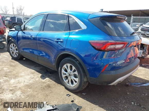 2023 Ford Escape Active with VIN 1FMCU0GNXPUA27448, listed as a IAAI auction lot 41670289 with 18,836 mi miles and . Bid and sale history available at DreamBid. Image 3.
