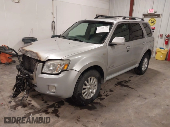 2008 Mercury Mariner Premier с VIN 4M2CU971X8KJ13808, выставлен на аукционе IAAI как лот 42301476 с пробегом 217 370 миль миль и . История ставок и продаж доступна на DreamBid. Изображение 2.