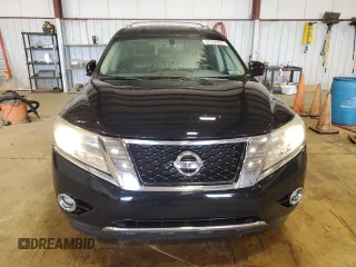 2013 Nissan Pathfinder Platinum with VIN 5N1AR2MM3DC637659, listed as a Copart auction lot 57296695 with 146,829 mi miles and Salvage title. Bid and sale history available at DreamBid. Image 5.