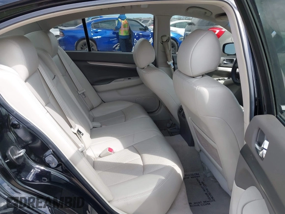 2015 Infiniti Q40 with VIN JN1CV6AP5FM502116, listed as a IAAI auction lot 41894061 with 101,358 mi miles. Bid and sale history available at carsss.com. Image 8.