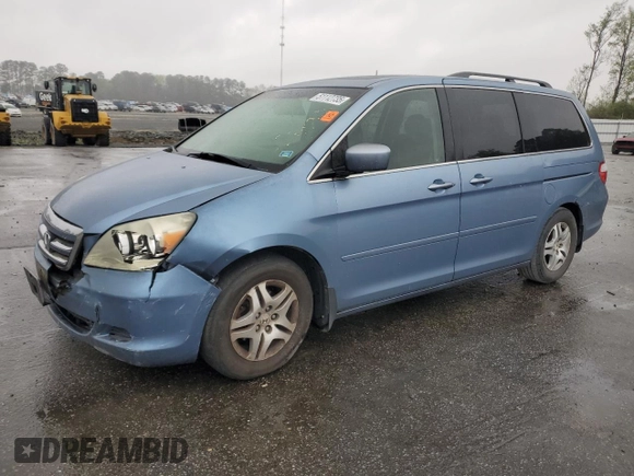 2005 Honda Odyssey EX-L with VIN 5FNRL38645B060123, listed as a Copart auction lot 51112735 with 227,247 mi miles and Salvage Title. Bid and sale history available at carsss.com. Image 1.