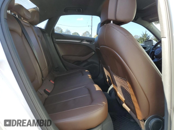 2016 Audi A3 1.8T Premium with VIN WAUA7GFF1G1032980, listed as a Copart auction lot 72144483 with 50,303 mi miles. Bid and sale history available at carsss.com. Image 10.