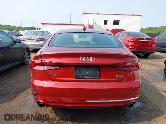 2018 Audi A5 Sportback Prestige с VIN WAUCNCF55JA107556, выставлен на аукционе IAAI как лот 42390733 с пробегом 90 402 миль миль и . История ставок и продаж доступна на DreamBid. Изображение 16.