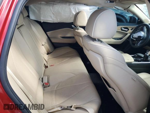 2021 Acura TLX w/Advance Package with VIN 19UUB5F61MA009716, listed as a Copart auction lot 76592364 with 0 mi miles and Salvage Title. Bid and sale history available at carsss.com. Image 10.