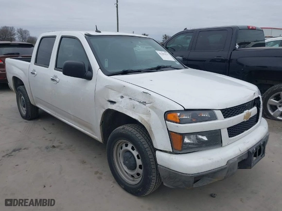 2011 Chevrolet Colorado LT w/1LT with VIN 1GCDSCFE1B8115047, listed as a IAAI auction lot 41382515 with 121,840 mi miles. Bid and sale history available at carsss.com. Image 1.