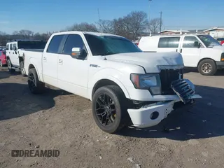 2012 Ford F-150 XL with VIN 1FTFW1CF8CFC89225, listed as a IAAI auction lot 41618046 with 130,405 mi miles. Bid and sale history available at carsss.com. Image 1.