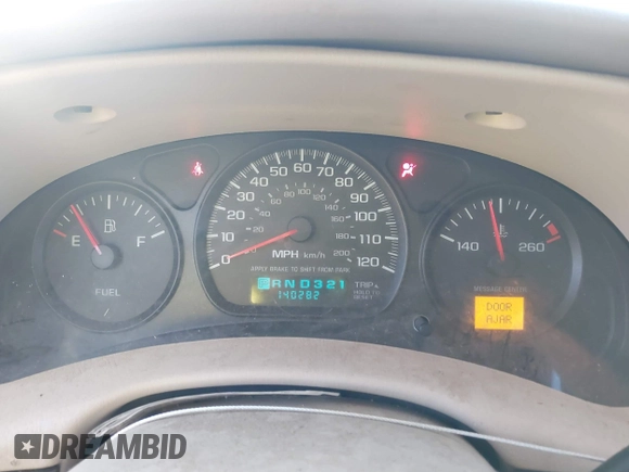2002 Chevrolet Impala z VIN 2G1WF52E129296761, wystawiony jako IAAI lot #41743889 z przebiegiem 140 282 mil mil oraz . Historia ofert i sprzedaży dostępna na DreamBid. Obrazek 7.