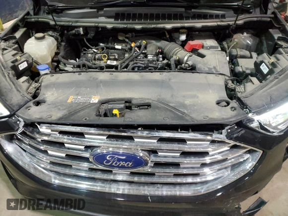 2020 Ford Edge SEL z VIN 2FMPK4J94LBA08954, wystawiony jako Copart lot #85891674 z przebiegiem 53 525 mil mil oraz Nie do naprawy • Non repairable. Historia ofert i sprzedaży dostępna na DreamBid. Obrazek 12.