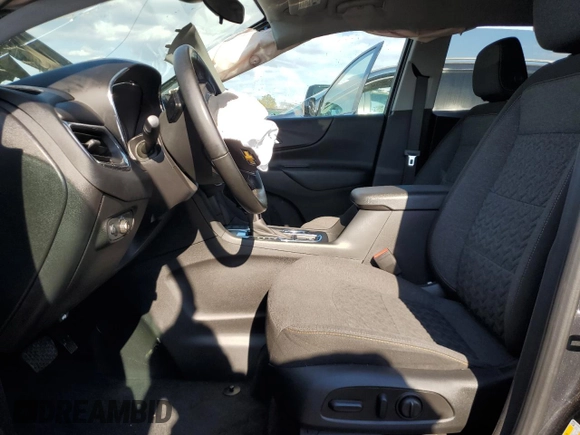 2023 Chevrolet Equinox LT with VIN 3GNAXKEG0PS156762, listed as a Copart auction lot 55434295 with 36,898 mi miles and Salvage title. Bid and sale history available at DreamBid. Image 7.