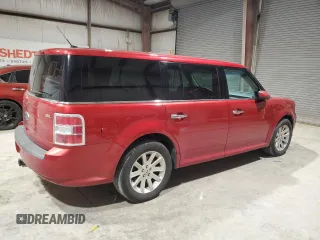 2011 Ford Flex SEL with VIN 2FMGK5CC1BBD29797, listed as a Copart auction lot 42822425 with 184,019 mi miles and Salvage Title. Bid and sale history available at carsss.com. Image 3.