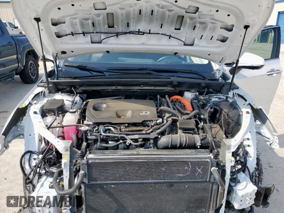 2024 Lexus NX 350h Luxury with VIN JTJHKCEZXR5014362, listed as a Copart auction lot 53482645 with 20,502 mi miles and Salvage title. Bid and sale history available at DreamBid. Image 12.