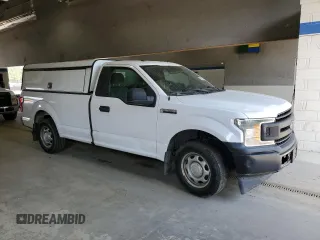 2018 Ford F-150 XL with VIN 1FTMF1CB2JKD73257, listed as a Copart auction lot 53339675 with 128,726 mi miles and Clean Title. Bid and sale history available at carsss.com. Image 4.