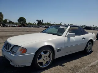 1995 Mercedes-Benz SL 5.0L with VIN WDBFA67E9SF112449, listed as a Copart auction lot 61978275 with 146,060 mi miles and Clean title. Bid and sale history available at DreamBid. Image 1.
