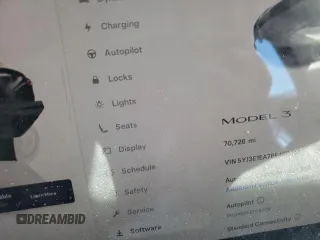 2023 Tesla Model 3 с VIN 5YJ3E1EA7PF458510, выставлен на аукционе Copart как лот 63921795 с пробегом 70 726 миль миль и Списание • Salvage title. История ставок и продаж доступна на DreamBid. Изображение 9.