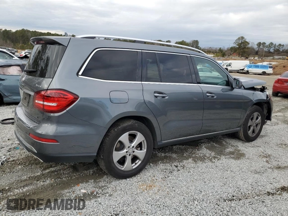 2017 Mercedes-Benz GLS 450 with VIN 4JGDF6EE8HA877859, listed as a Copart auction lot 38980024 with 126,431 mi miles and . Bid and sale history available at DreamBid. Image 3.