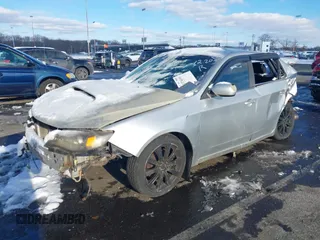 2008 Subaru Impreza Sedan (Natl) WRX w/Sat/Nav with VIN JF1GE75628G500434, listed as a IAAI auction lot 41374101 with 1 mi miles. Bid and sale history available at carsss.com. Image 2.