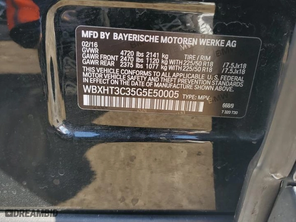 2016 BMW X1 xDrive28i with VIN WBXHT3C35G5E50005, listed as a Copart auction lot 74476533 with 128,031 mi miles and Clean Title. Bid and sale history available at carsss.com. Image 13.