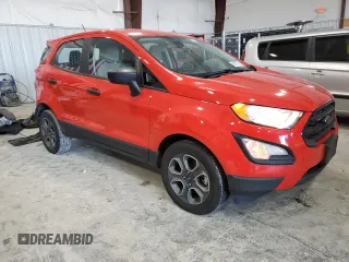 2020 Ford EcoSport S with VIN MAJ3S2FE7LC328353, listed as a Copart auction lot 41810795 with 84,103 mi miles and Salvage Title. Bid and sale history available at carsss.com. Image 4.