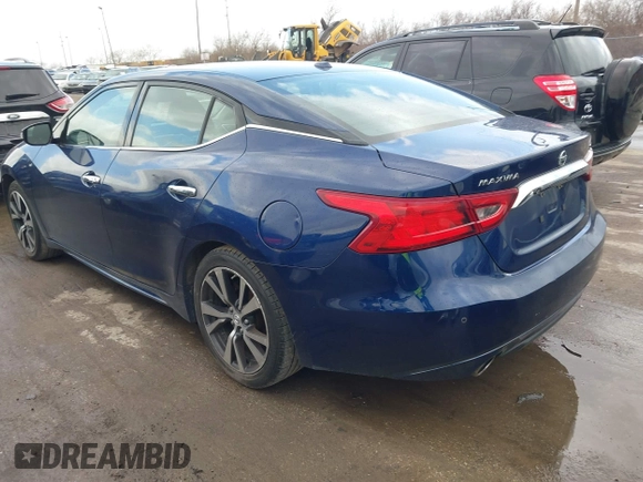 2017 Nissan Maxima SV with VIN 1N4AA6AP7HC373021, listed as a IAAI auction lot 41693920 with 154,730 mi miles and . Bid and sale history available at DreamBid. Image 3.