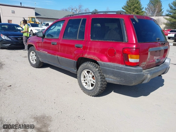 2003 Jeep Grand Cherokee Laredo with VIN 1J4GW48S33C556441, listed as a IAAI auction lot 42026804 with 189,143 mi miles. Bid and sale history available at carsss.com. Image 3.