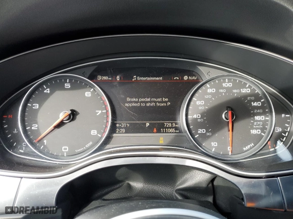 2015 Audi A6 3.0T Premium Plus with VIN WAUFGAFC9FN021208, listed as a Copart auction lot 42181095 with 111,065 mi miles and Clean Title. Bid and sale history available at carsss.com. Image 9.