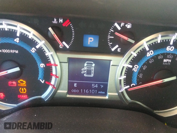 2017 Toyota 4Runner SR5 with VIN JTEBU5JR5H5415297, listed as a IAAI auction lot 42140934 with 116,101 mi miles and . Bid and sale history available at DreamBid. Image 15.