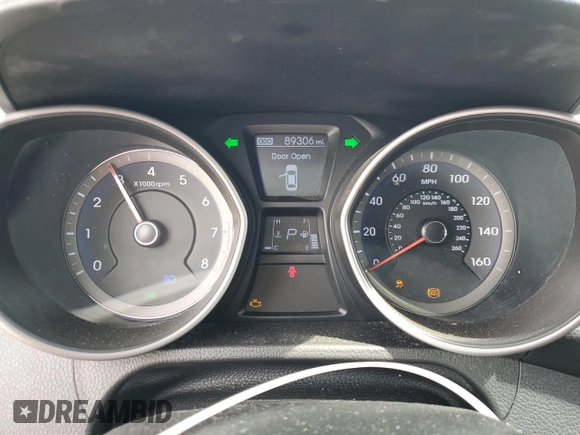 2014 Hyundai Elantra GT with VIN KMHD35LH6EU232931, listed as a Copart auction lot 78301864 with 89,306 mi miles and Salvage Title. Bid and sale history available at carsss.com. Image 9.