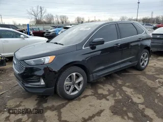 2023 Ford Edge SEL with VIN 2FMPK4J92PBA43966, listed as a Copart auction lot 47220925 with 23,850 mi miles and Salvage Title. Bid and sale history available at carsss.com. Image 1.