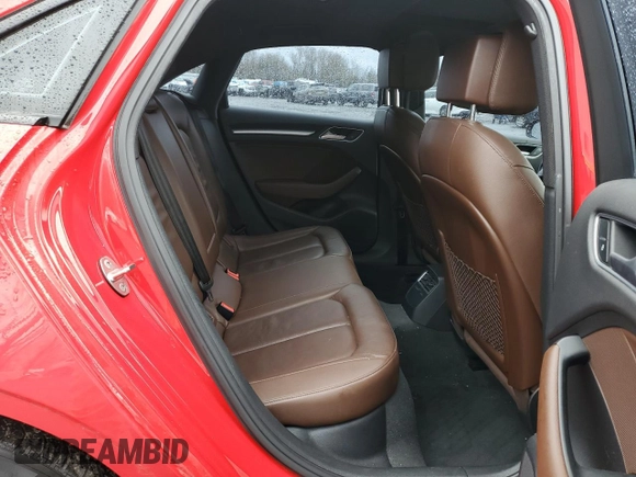 2017 Audi A3 Sedan Premium with VIN WAUAUGFF4H1036323, listed as a Copart auction lot 43409344 with 76,897 mi miles. Bid and sale history available at carsss.com. Image 10.