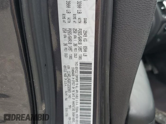 2015 Dodge Durango SXT with VIN 1C4RDJAG6FC232803, listed as a Copart auction lot 51420415 with 113,620 mi miles and Salvage Title. Bid and sale history available at carsss.com. Image 13.
