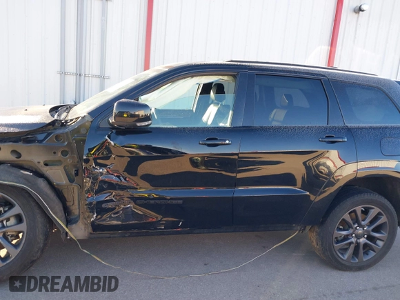 2019 Jeep Grand Cherokee Overland with VIN 1C4RJFCG7KC639154, listed as a IAAI auction lot 41501610 with 92,547 mi miles. Bid and sale history available at carsss.com. Image 15.