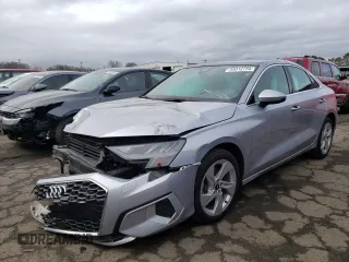 2022 Audi A3 Premium with VIN WAUAUDGY7NA037119, listed as a Copart auction lot 49312755 with 43,426 mi miles and Salvage Title. Bid and sale history available at carsss.com. Image 1.