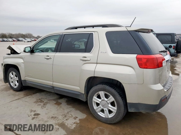 2015 GMC Terrain SLE with VIN 2GKALREK3F6346350, listed as a Copart auction lot 46514425 with 129,494 mi miles and Salvage Title. Bid and sale history available at DreamBid. Image 2.