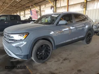 2023 Volkswagen Atlas SE z VIN 1V2WE2CA6PC225428, wystawiony jako Copart lot #55098805 z przebiegiem 43 309 mil mil oraz Szkoda całkowita • Salvage title. Historia ofert i sprzedaży dostępna na DreamBid. Obrazek 1.