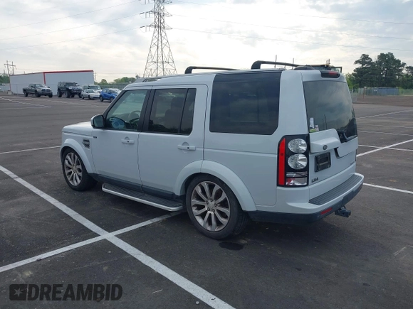 2015 Land Rover LR4 Lux with VIN SALAK2V65FA758368, listed as a IAAI auction lot 42054779 with 179,695 mi miles and . Bid and sale history available at DreamBid. Image 3.