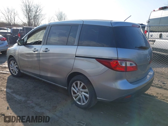 2012 Mazda 5 Sport with VIN JM1CW2BL1C0115788, listed as a IAAI auction lot 41770484 with 154,182 mi miles. Bid and sale history available at carsss.com. Image 3.