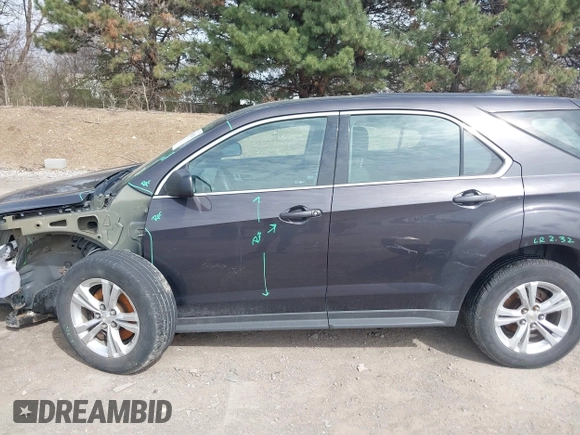 2016 Chevrolet Equinox LS with VIN 2GNFLEEK0G6198922, listed as a IAAI auction lot 41836280 with 157,173 mi miles and . Bid and sale history available at DreamBid. Image 14.