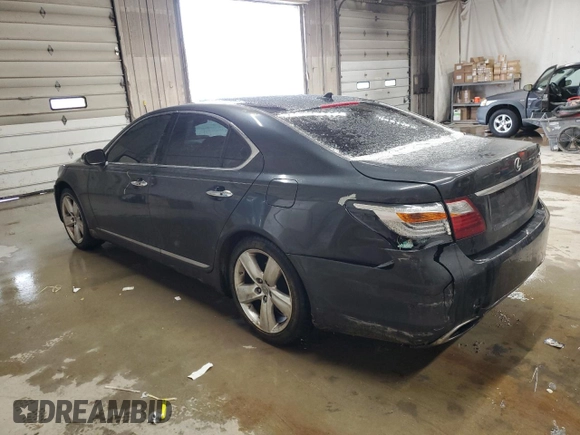 2011 Lexus LS 460 z VIN JTHBL5EFXB5105854, wystawiony jako Copart lot #44451525 z przebiegiem 166 136 mil mil oraz Szkoda całkowita • Salvage title. Historia ofert i sprzedaży dostępna na DreamBid. Obrazek 2.