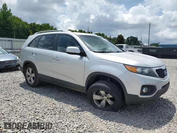 2012 Kia Sorento EX with VIN 5XYKU4A69CG288431, listed as a Copart auction lot 62986595 with 216,323 mi miles and Salvage title. Bid and sale history available at DreamBid. Image 4.