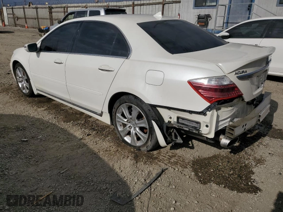 2009 Acura RL Tech Pkg with VIN JH4KB26659C001231, listed as a Copart auction lot 54249085 with 130,144 mi miles and Clean Title. Bid and sale history available at carsss.com. Image 2.