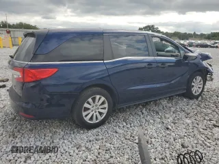 2018 Honda Odyssey LX with VIN 5FNRL6H25JB111217, listed as a Copart auction lot 67143364 with Not Provided miles and Salvage Title. Bid and sale history available at carsss.com. Image 3.