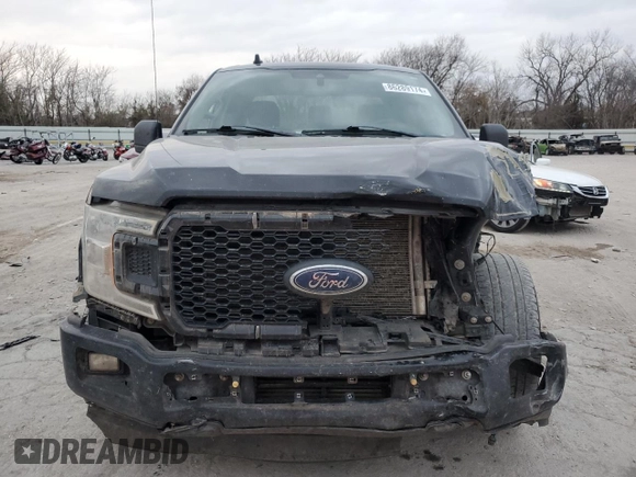 2020 Ford F-150 XL with VIN 1FTEX1CP7LKF02853, listed as a Copart auction lot 86289174 with Not Provided miles and Salvage Title. Bid and sale history available at DreamBid. Image 5.
