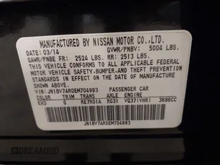 2014 Infiniti Q50 Sport with VIN JN1BV7AR0EM704993, listed as a IAAI auction lot 42492764 with 64,811 mi miles and . Bid and sale history available at DreamBid. Image 9.
